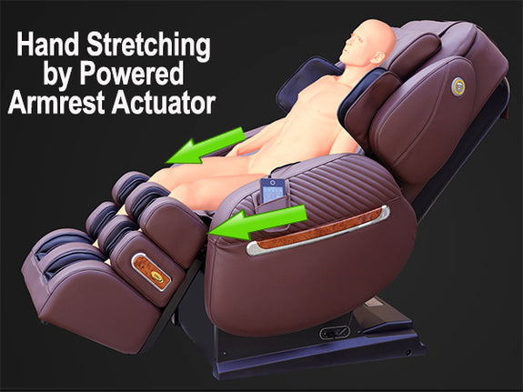 Hand Stretching By Powered Armest Actuator